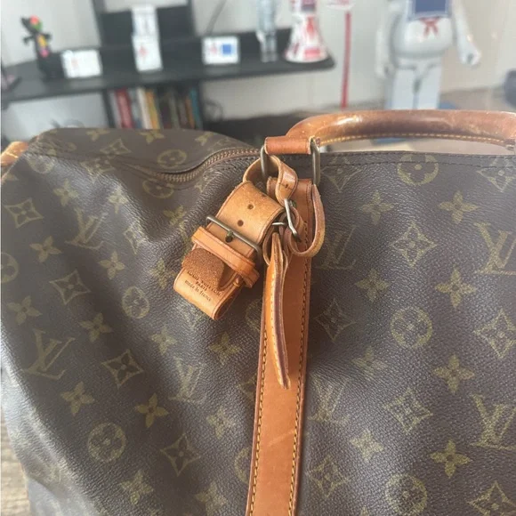 Louis Vuitton Brown Monogram Duffel Bag